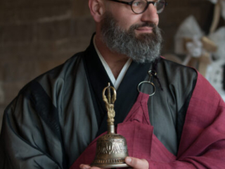 Eheritual und Familienritual bei der Hochzeitszeremonie mit Zen Vater Meister Reding