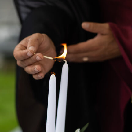 Unvergessliche Hochzeit in Neuenburg mit Trauredner Zen Meister Vater Reding